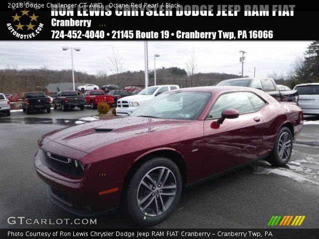 2018 Dodge Challenger GT AWD in Octane Red Pearl