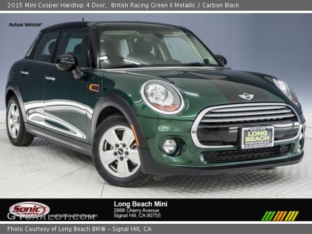 2015 Mini Cooper Hardtop 4 Door in British Racing Green II Metallic