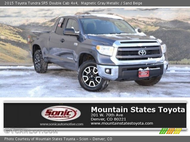 2015 Toyota Tundra SR5 Double Cab 4x4 in Magnetic Gray Metallic