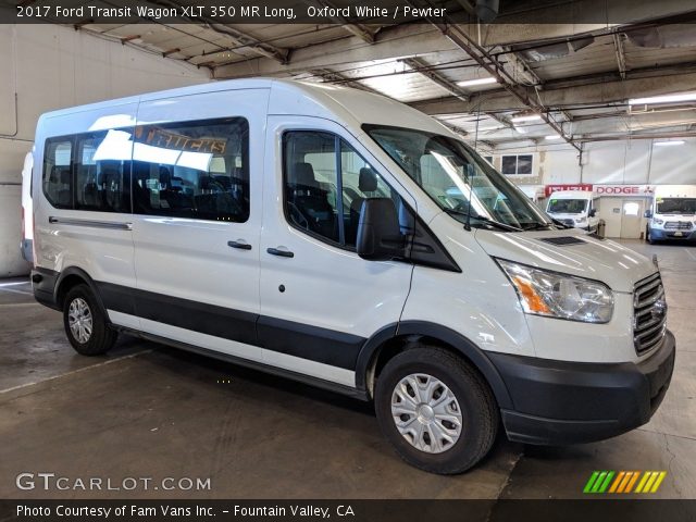 2017 Ford Transit Wagon XLT 350 MR Long in Oxford White