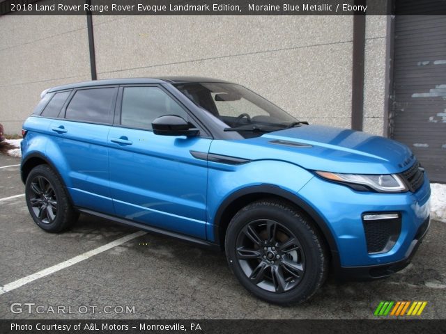 2018 Land Rover Range Rover Evoque Landmark Edition in Moraine Blue Metallic