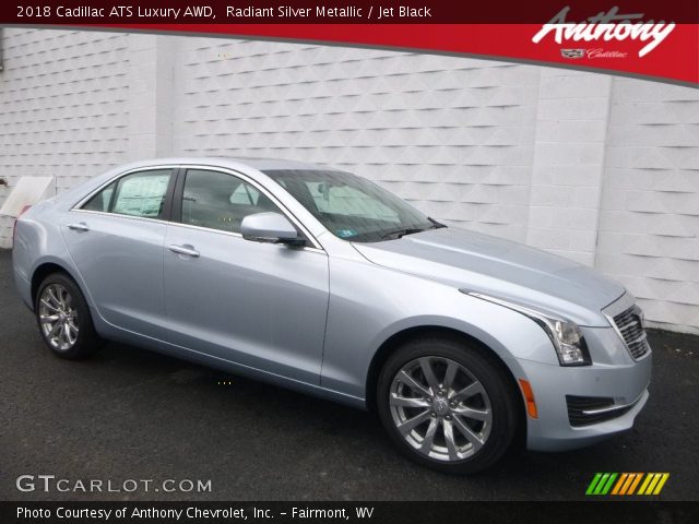 2018 Cadillac ATS Luxury AWD in Radiant Silver Metallic