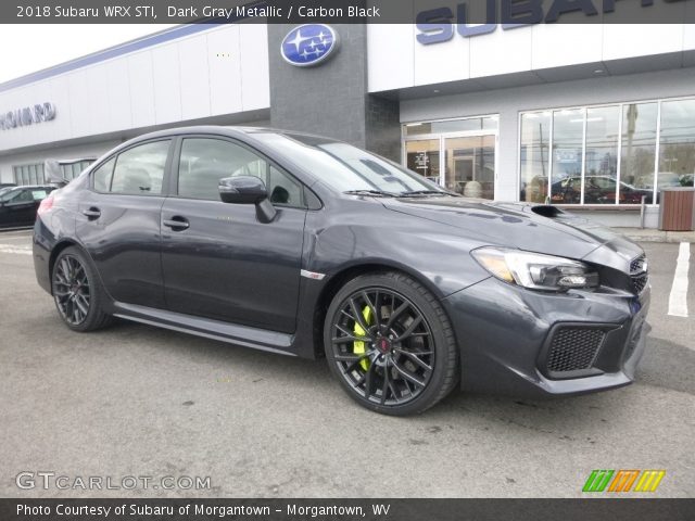 2018 Subaru WRX STI in Dark Gray Metallic