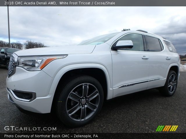 2018 GMC Acadia Denali AWD in White Frost Tricoat