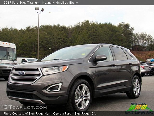 2017 Ford Edge Titanium in Magnetic Metallic