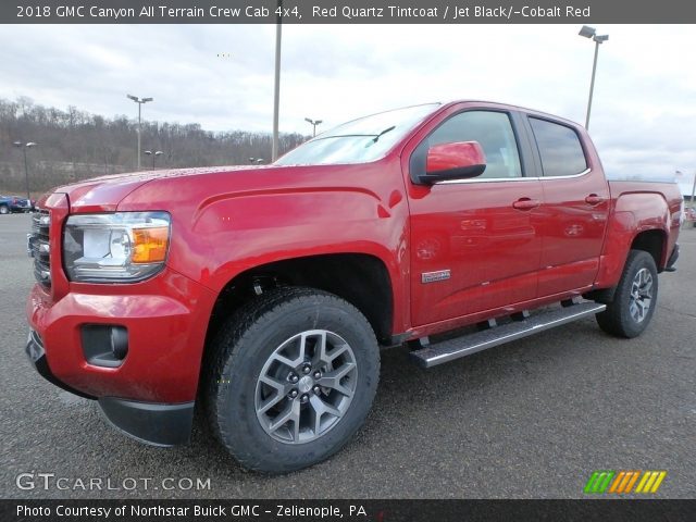 2018 GMC Canyon All Terrain Crew Cab 4x4 in Red Quartz Tintcoat