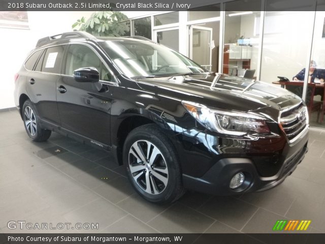 2018 Subaru Outback 2.5i Limited in Crystal Black Silica