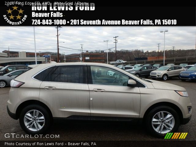 2018 Ford Edge SEL AWD in White Gold