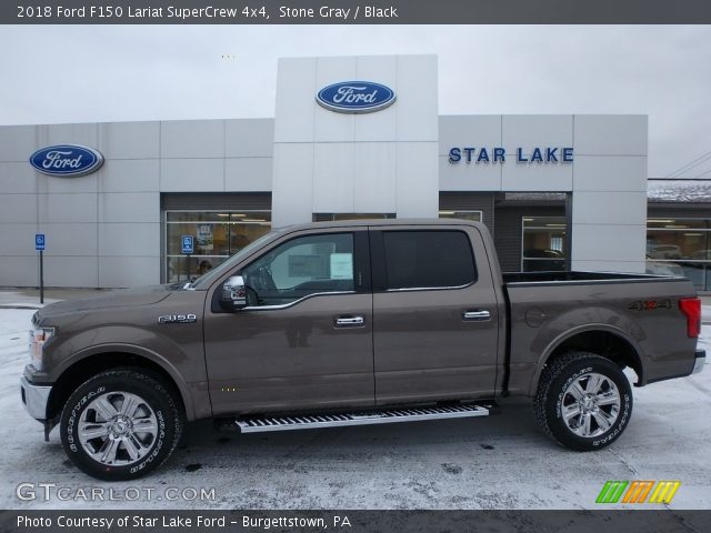 2018 Ford F150 Lariat SuperCrew 4x4 in Stone Gray