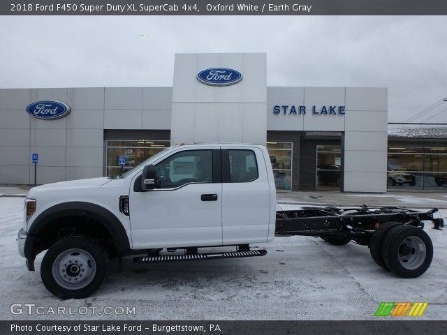 2018 Ford F450 Super Duty XL SuperCab 4x4 in Oxford White