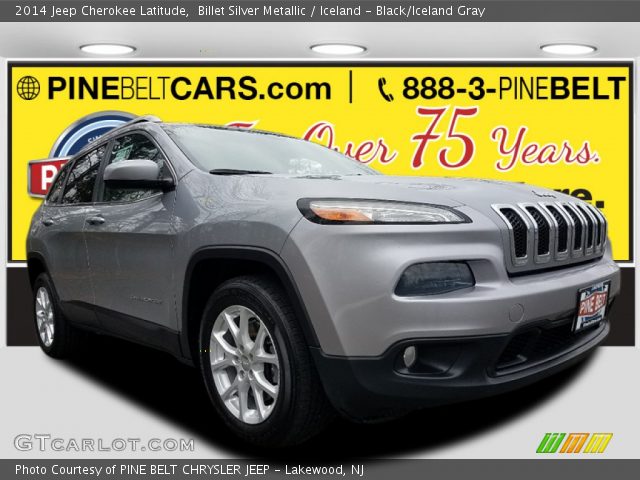 2014 Jeep Cherokee Latitude in Billet Silver Metallic