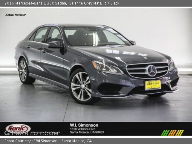 2016 Mercedes-Benz E 350 Sedan in Selenite Grey Metallic