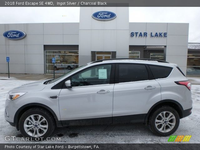 2018 Ford Escape SE 4WD in Ingot Silver