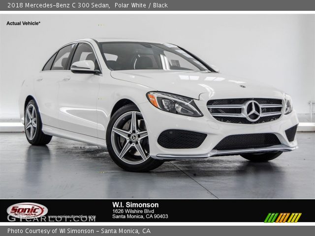2018 Mercedes-Benz C 300 Sedan in Polar White