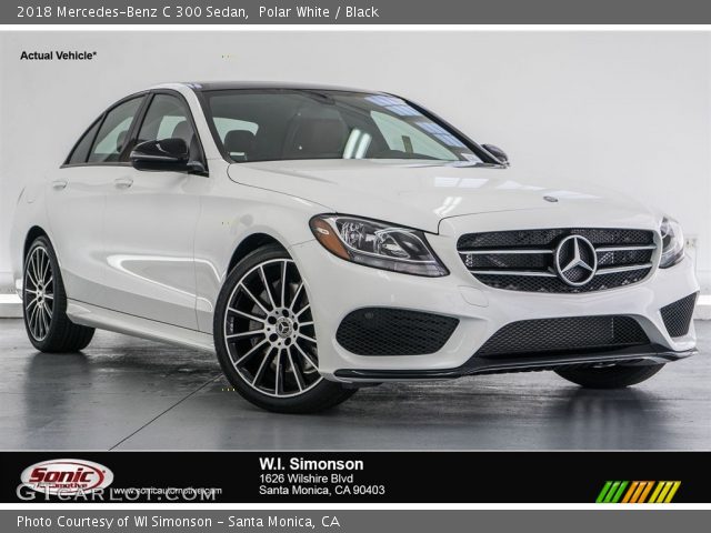2018 Mercedes-Benz C 300 Sedan in Polar White