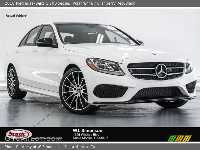 2018 Mercedes-Benz C 300 Sedan in Polar White