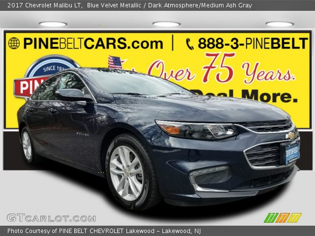 2017 Chevrolet Malibu LT in Blue Velvet Metallic