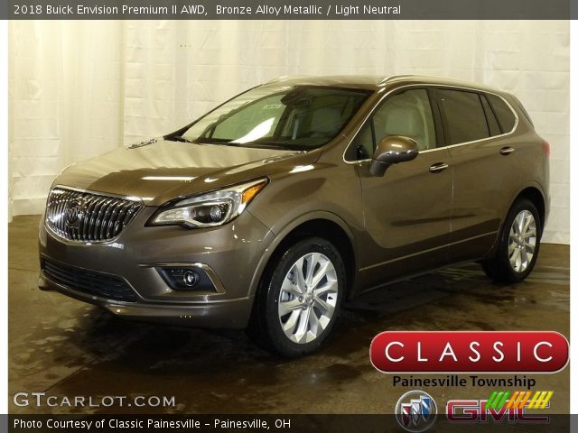 2018 Buick Envision Premium II AWD in Bronze Alloy Metallic