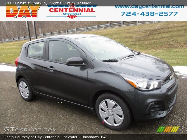 2018 Chevrolet Spark LS in Nightfall Gray