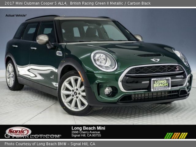 2017 Mini Clubman Cooper S ALL4 in British Racing Green II Metallic