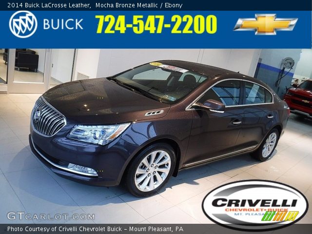 2014 Buick LaCrosse Leather in Mocha Bronze Metallic