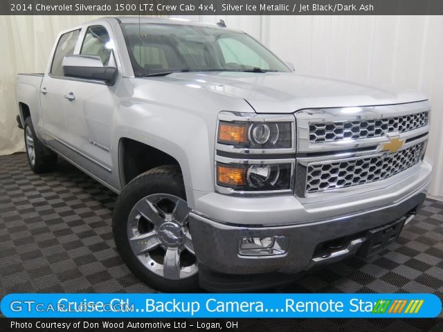 2014 Chevrolet Silverado 1500 LTZ Crew Cab 4x4 in Silver Ice Metallic