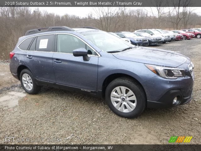 2018 Subaru Outback 2.5i Premium in Twilight Blue Metallic