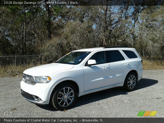2018 Dodge Durango SXT in White Knuckle