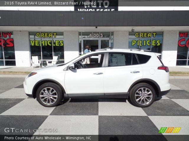 2016 Toyota RAV4 Limited in Blizzard Pearl