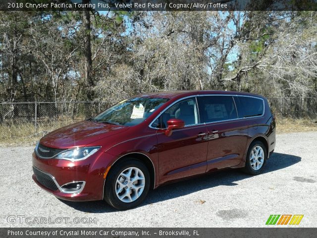 2018 Chrysler Pacifica Touring Plus in Velvet Red Pearl