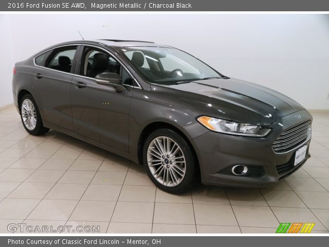 2016 Ford Fusion SE AWD in Magnetic Metallic