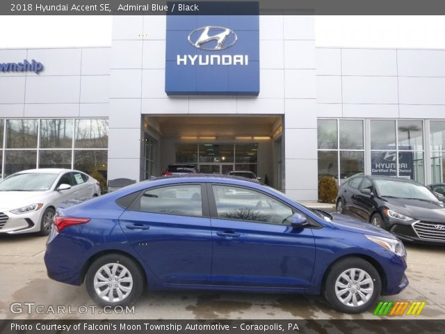 2018 Hyundai Accent SE in Admiral Blue
