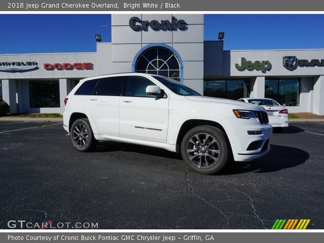 2018 Jeep Grand Cherokee Overland in Bright White