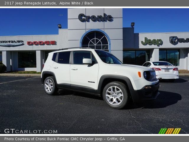 2017 Jeep Renegade Latitude in Alpine White