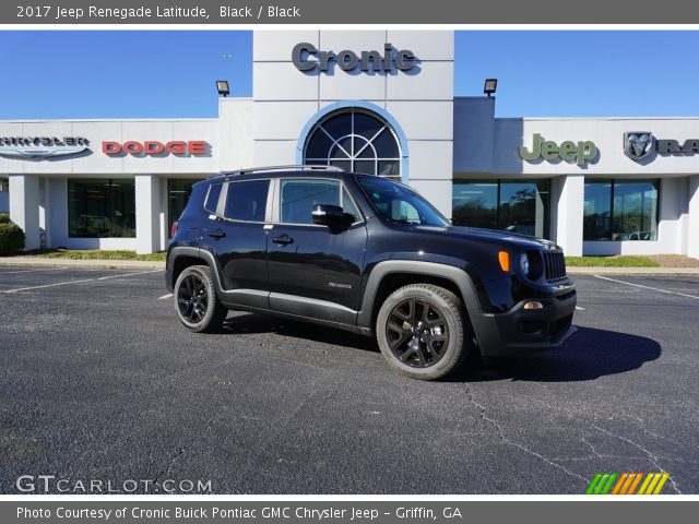 2017 Jeep Renegade Latitude in Black