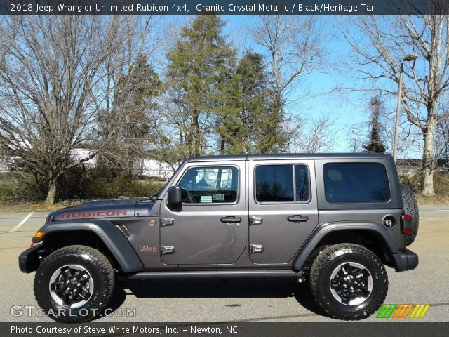 2018 Jeep Wrangler Unlimited Rubicon 4x4 in Granite Crystal Metallic
