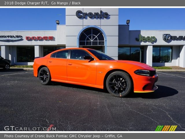 2018 Dodge Charger R/T in Go Mango
