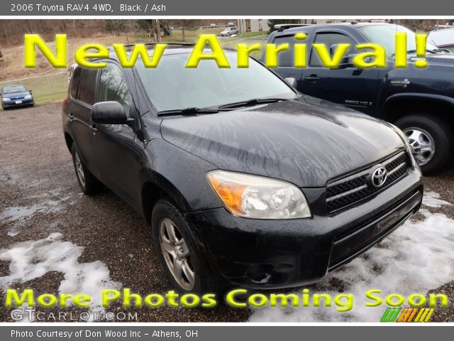 2006 Toyota RAV4 4WD in Black