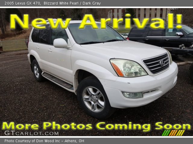2005 Lexus GX 470 in Blizzard White Pearl