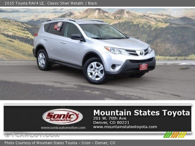 2015 Toyota RAV4 LE in Classic Silver Metallic