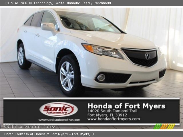 2015 Acura RDX Technology in White Diamond Pearl