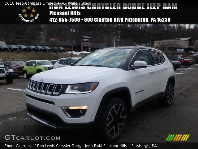 2018 Jeep Compass Limited 4x4 in White