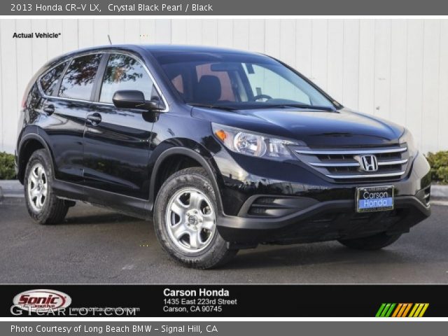 2013 Honda CR-V LX in Crystal Black Pearl
