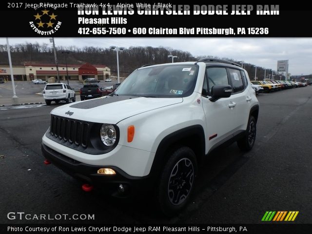 2017 Jeep Renegade Trailhawk 4x4 in Alpine White
