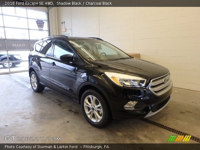 2018 Ford Escape SE 4WD in Shadow Black