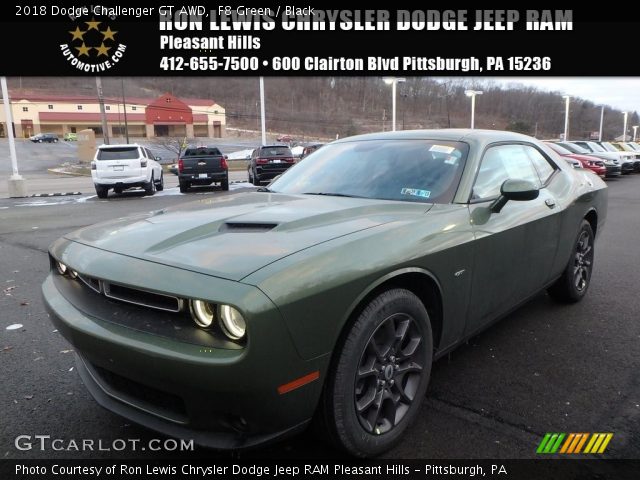 2018 Dodge Challenger GT AWD in F8 Green