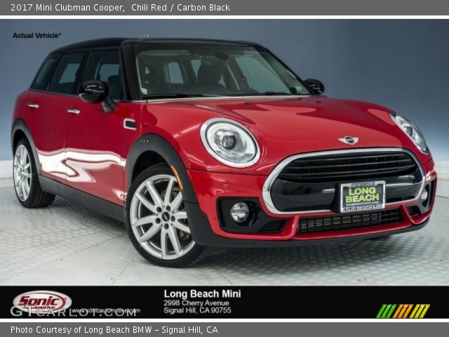2017 Mini Clubman Cooper in Chili Red