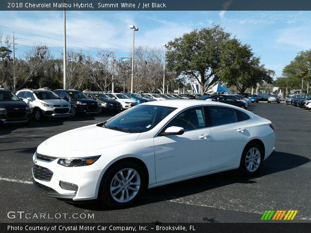 2018 Chevrolet Malibu Hybrid in Summit White