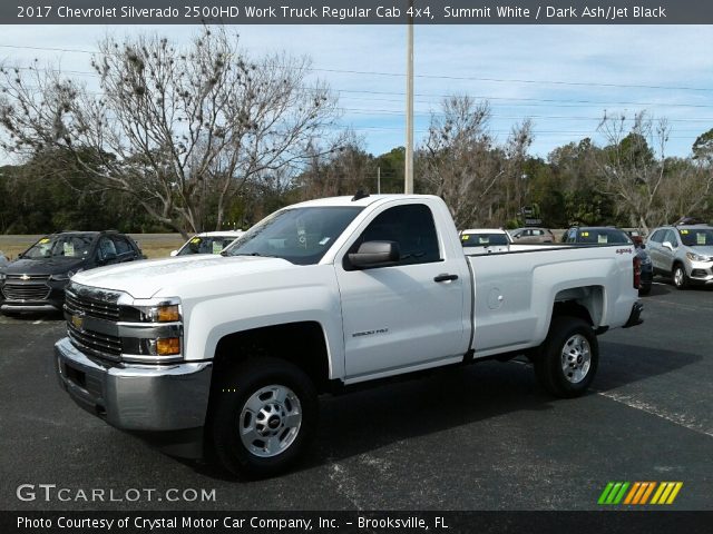 2017 Chevrolet Silverado 2500HD Work Truck Regular Cab 4x4 in Summit White