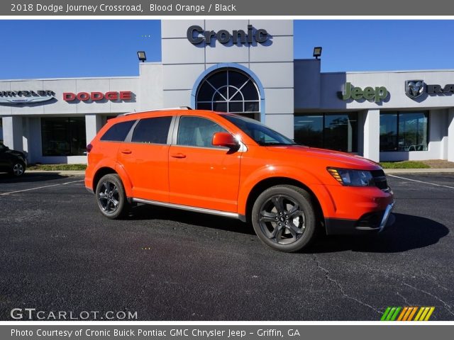 2018 Dodge Journey Crossroad in Blood Orange